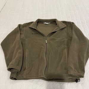 Columbia Fleece Jacket Zip-Up - Medium